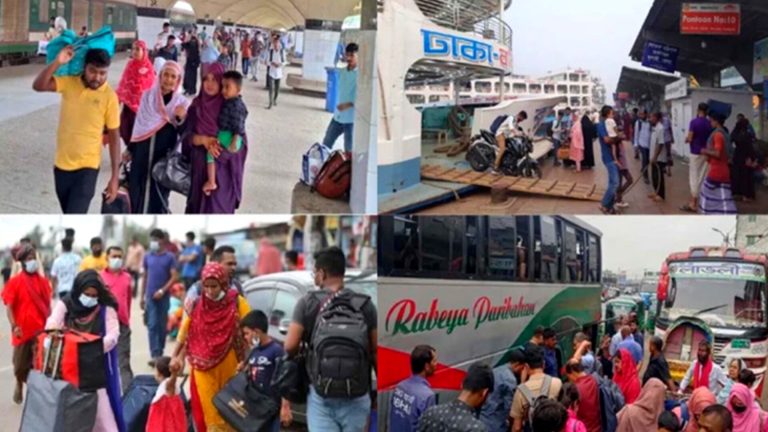 ঈদ শেষে ফের ব্যস্ততার ছন্দে দেশ