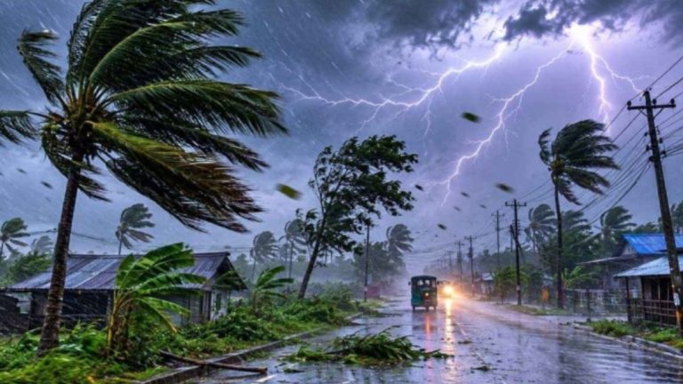 বজ্রসহ বৃষ্টির পূর্বাভাস, ঝুঁকিতে ৯ জেলা