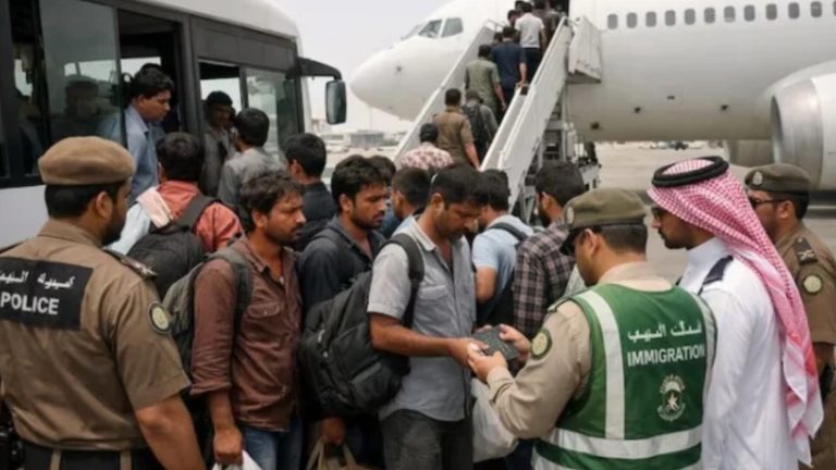 অভিবাসী ধরপাকড়ে কঠোর সৌদি, হাজারো প্রবাসী ফেরত