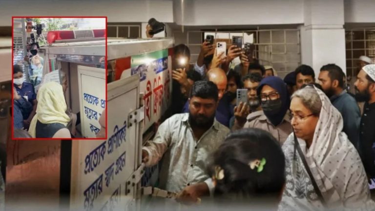 স্বামীকে শেষ বিদায় জানালেন দীপু মনি