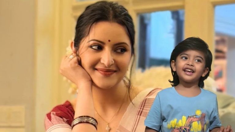 এআই ছাড়াই পূণ্যকে ‘নাইনটিস হিরো’র সাজে হাজির করলেন পরীমণি