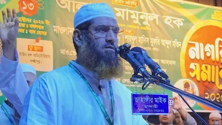 বিএনপিকে সেই ভূতে ধরেছে, যে ভূতে শেখ হাসিনাকে ধরেছিল: মামুনুল হক
