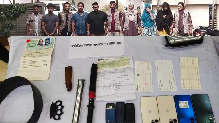 মামা-ভাগনে ও ভাগনের স্ত্রীকে ঘিরে হানিট্র্যাপ চক্র, গ্রেপ্তার ৫